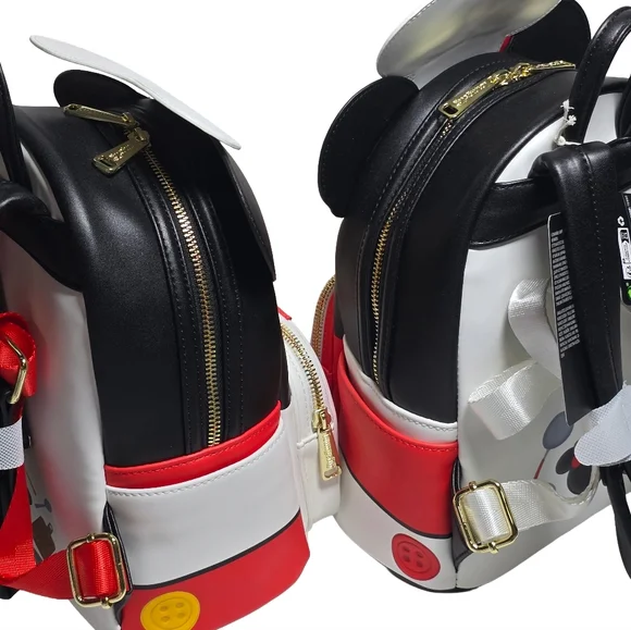 Loungefly Disney Mickey & Minnie Chef Cosplay Mini Backpacks NWT - Picture 3 of 7
